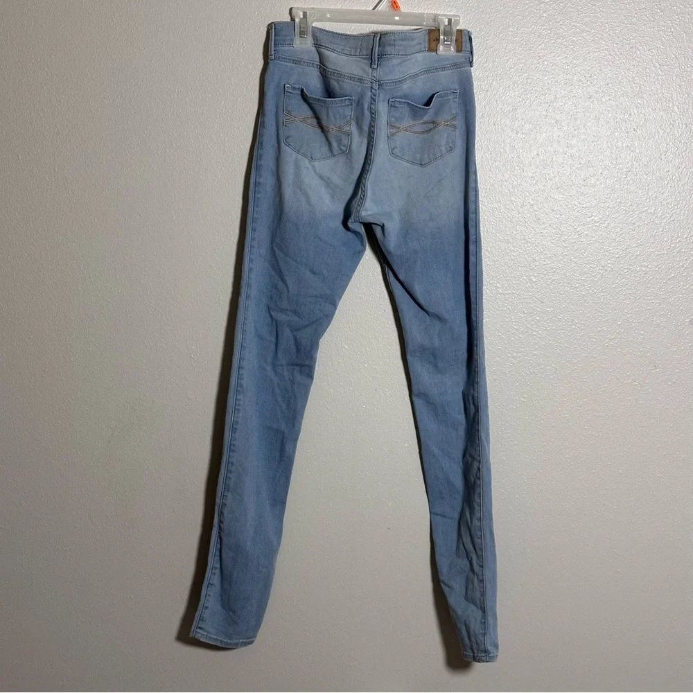 Abercrombie Kids Girl Denim Blue Jean‎ Leggings size 15/16 Slim
